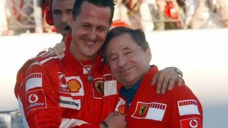 Michael Schumacher e Jean Todt