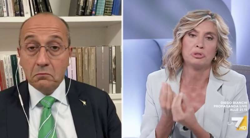 myrta merlino vs. alberto bagnai 4