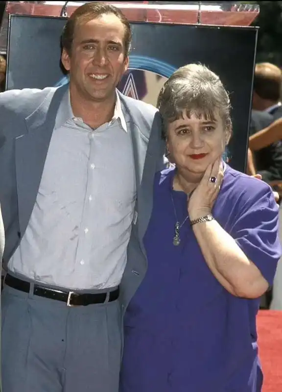 nicolas cage e la madre