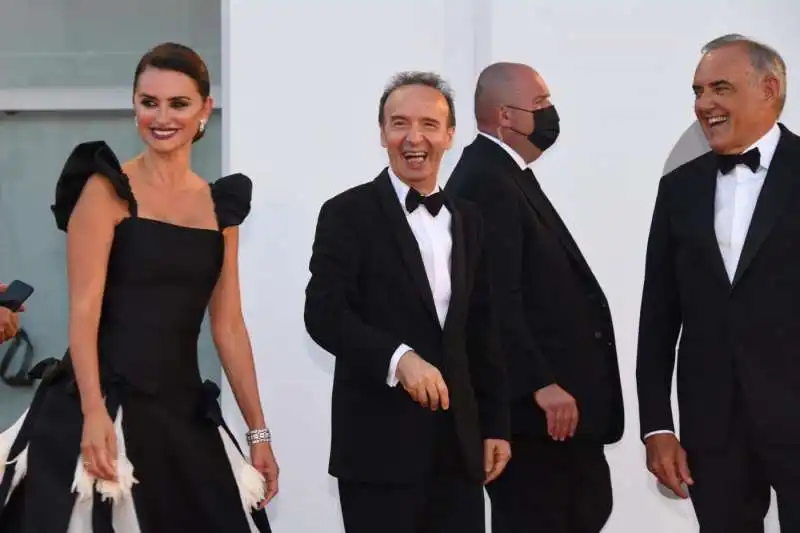 penelope cruz roberto benigni alberto barbera 