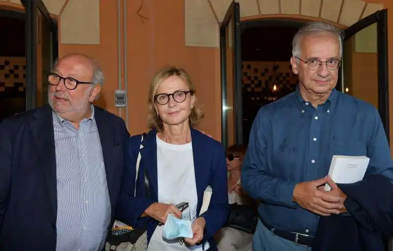 pierluigi battista  cristina comencini  walter veltroni  foto di bacco (1)