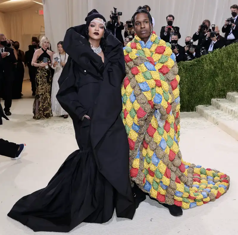 rihanna e asap rocky met gala 2021