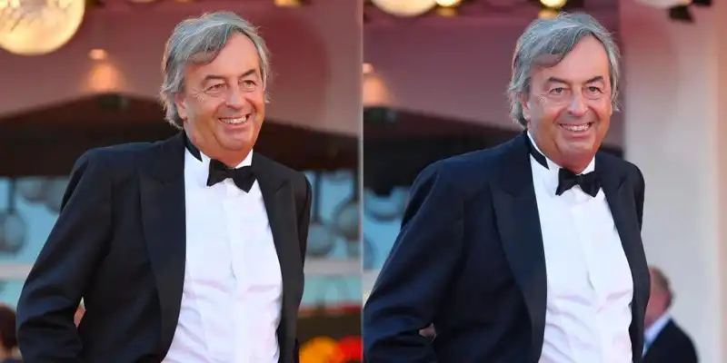 roberto burioni sul red carpet al festival del cinema di venezia 3