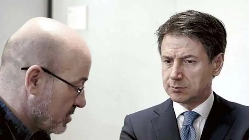 roberto cingolani e giuseppe conte