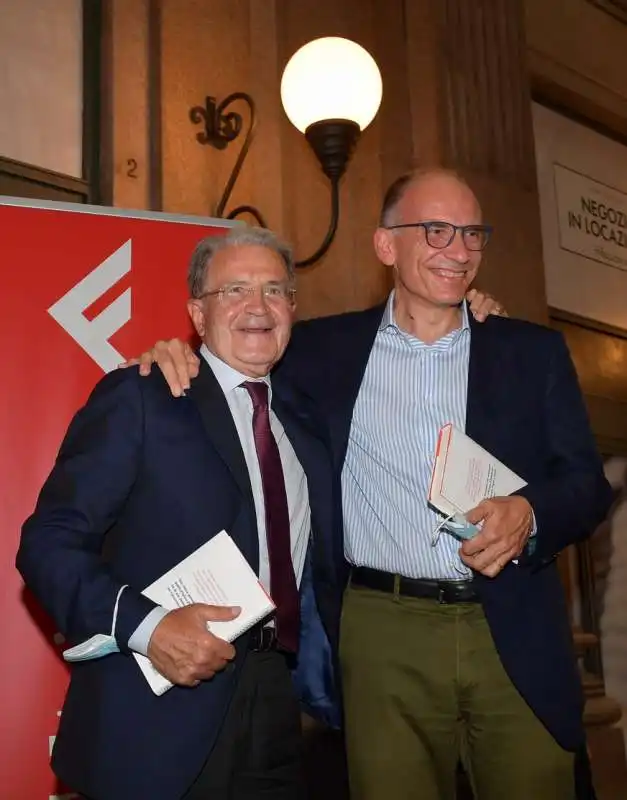 romano prodi  enrico letta  foto di bacco (1)