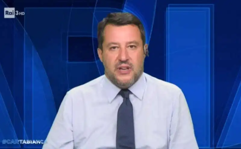 scontro tra paolo mieli e matteo salvini a cartabianca 4