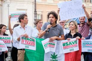 sit in alla camera per il referendum sulla cannabis 7