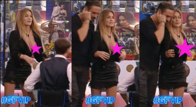 sophie codegoni fuori di seno al gfvip 1