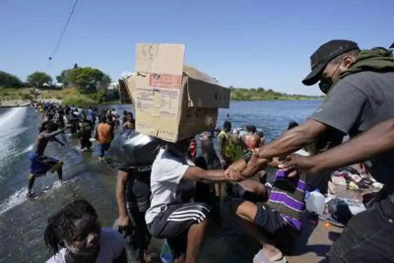 stati uniti   migranti haitiani in texas 7