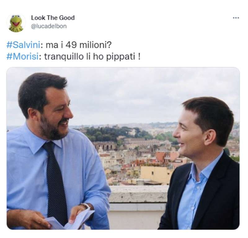 tweet su luca morisi indagato 3