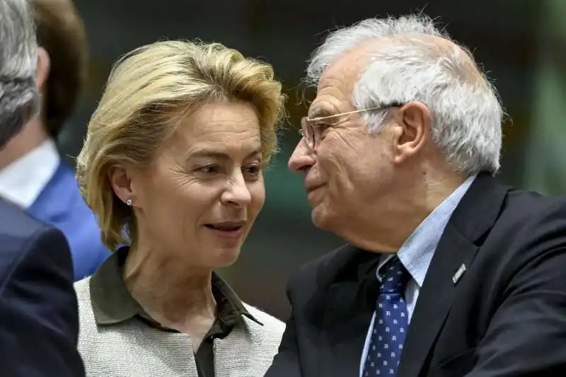 Ursula Von Der Leyen Josep Borrell 