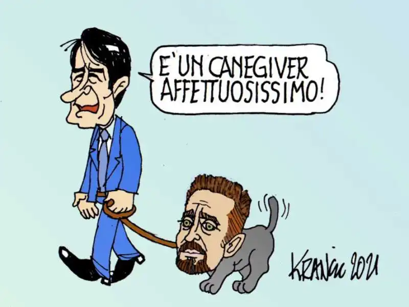 VIGNETTA DI KRANCIC - GIUSEPPE CONTE E ANDREA SCANZI