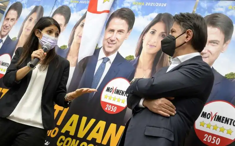 virginia raggi e giuseppe conte 1