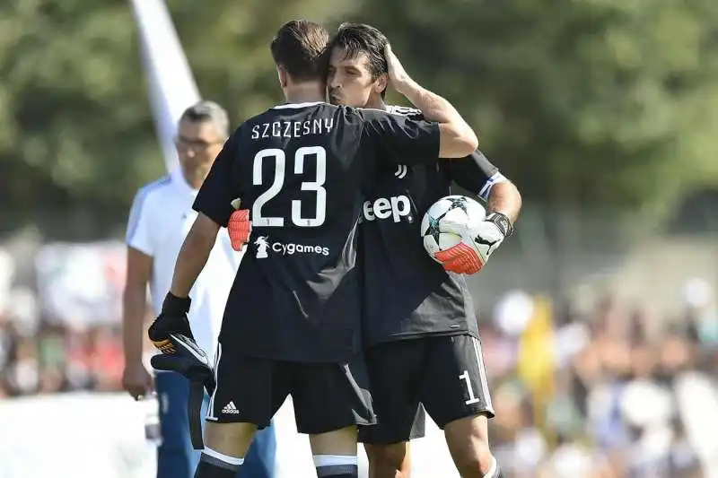 wojciech szczesny e gigi buffon