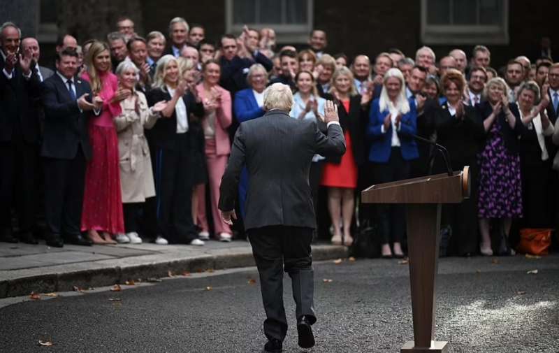 addio a downing street di boris johnson 10