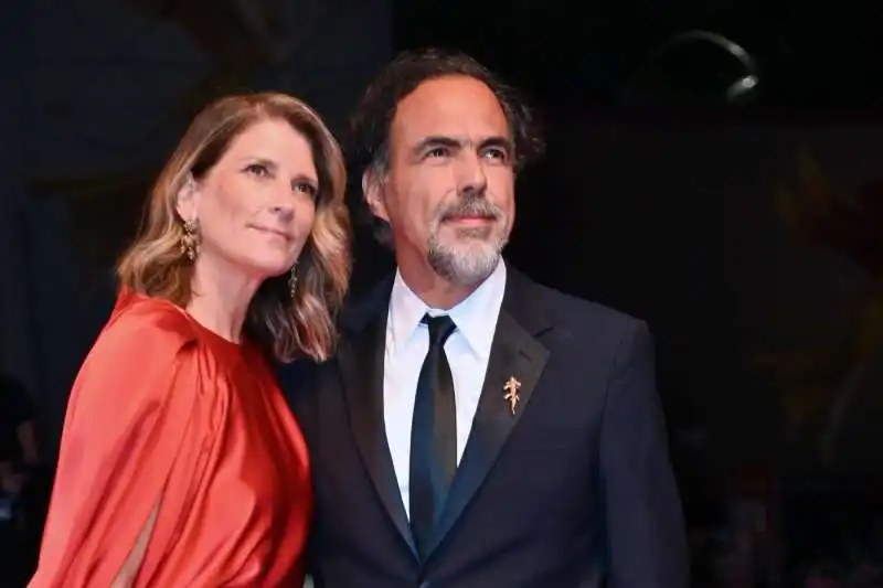 alejandro gonzalez inarritu e la moglie maria eladia hagerman