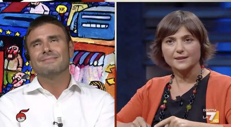 alessandro di battista vs debora serracchiani a dimartedi    3