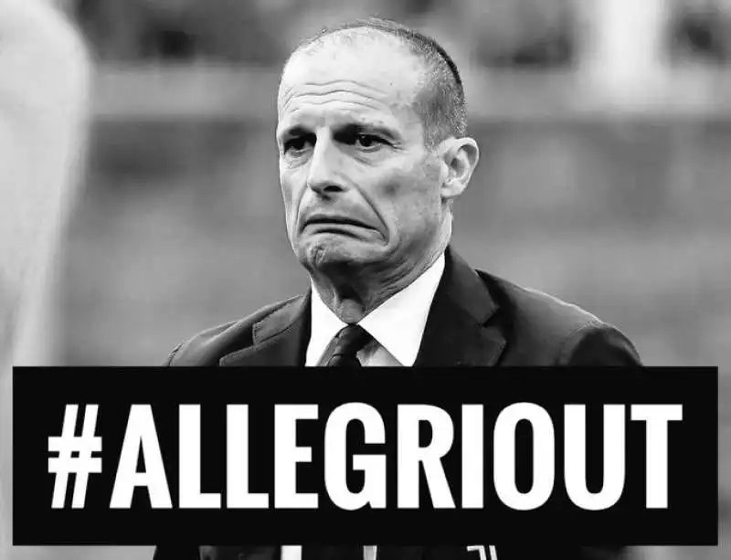 allegri out hashtag