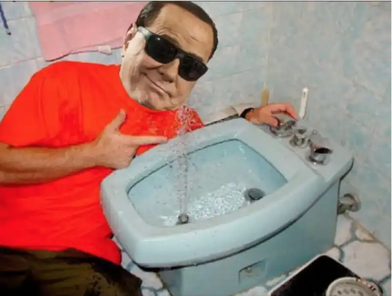 berlusconi bidet