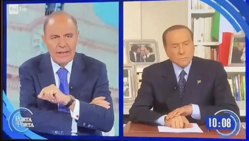 bruno vespa silvio berlusconi