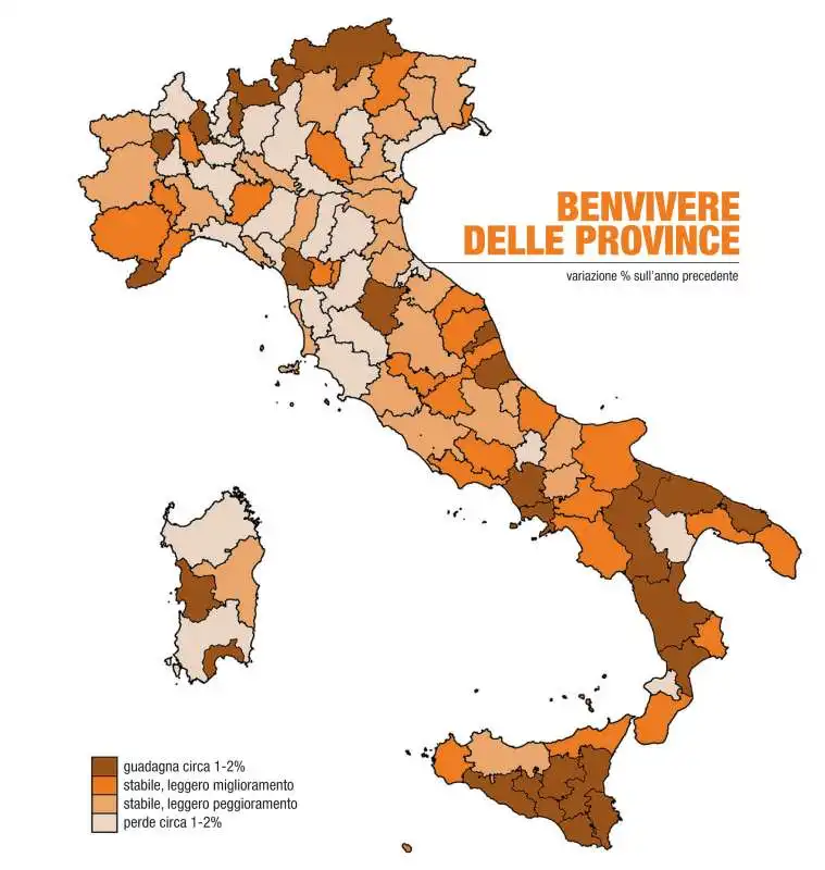 classifica del benvivere 