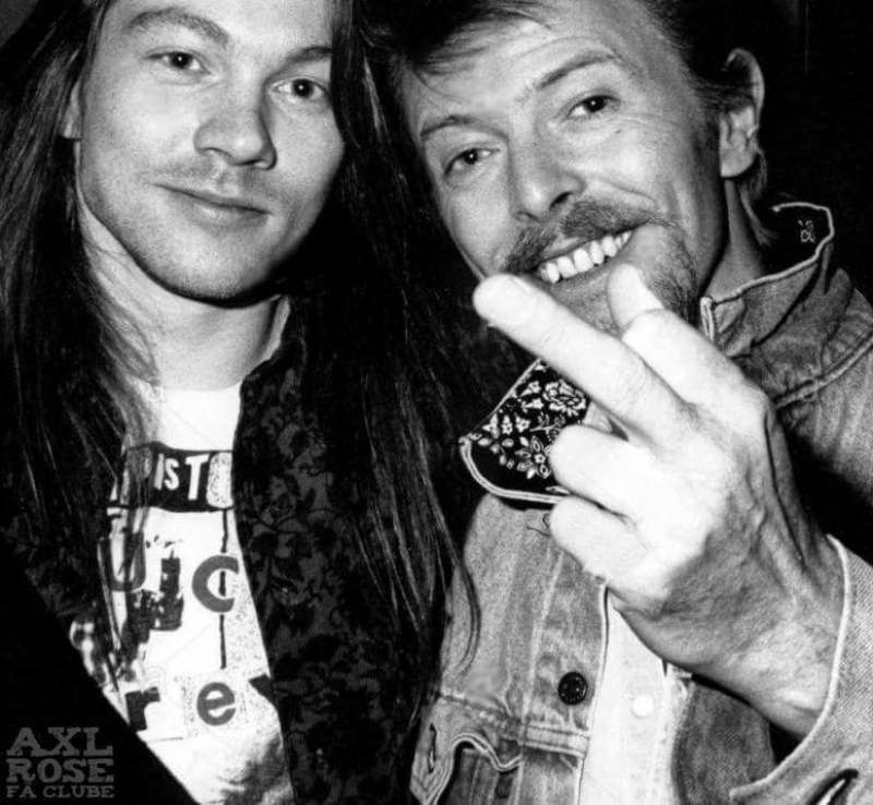 david bowie axl rose