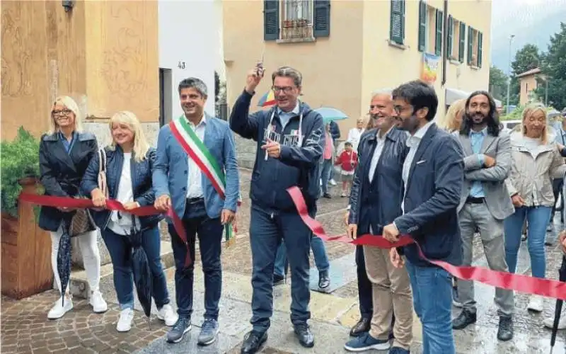 GIANCARLO GIORGETTI INAUGURA LA SAGRA DEI CROTTI DI CHIAVENNA 