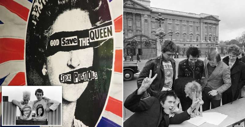 GOD SAVE THE QUEEN SEX PISTOLS