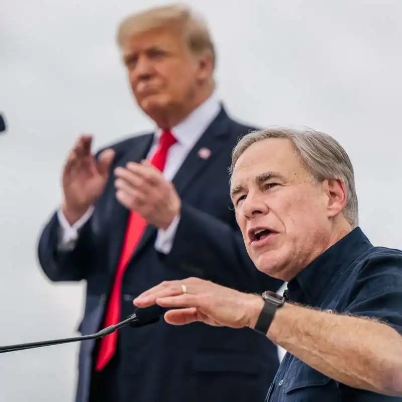 greg abbott governatore texas donald trump