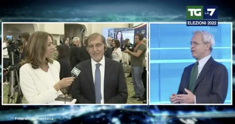 ignazio la russa enrico mentana 1