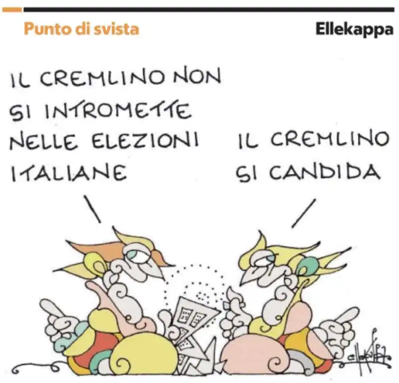 IL CREMLINO E LE ELEZIONI ITALIANE 