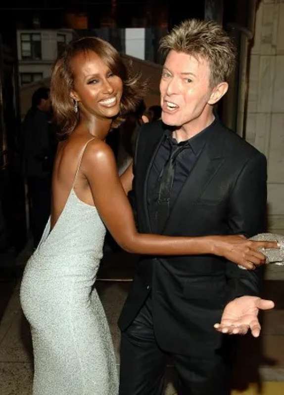 iman david bowie