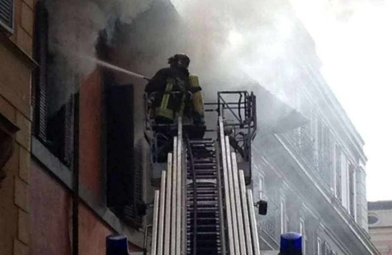 incendio all ospedale di pietra ligure savona 2