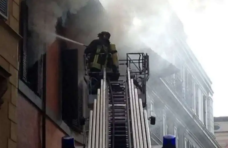 incendio all ospedale di pietra ligure   savona   2