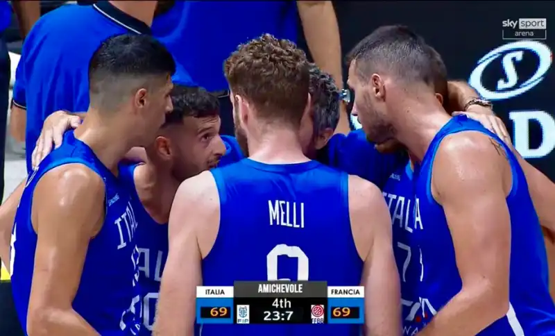 ITALIA FRANCIA EUROBASKET