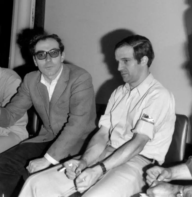 JEAN LUC GODARD FRANCOIS TRUFFAUT 