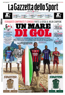 La Gazzetta dello Sport - Colori dell'Italia invertiti