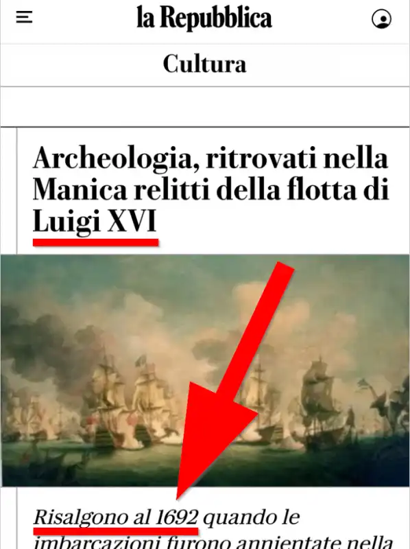 La Repubblica - Luigi XVI gia combatteva prima di nascere