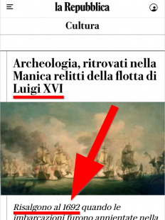 La Repubblica - Luigi XVI gia combatteva prima di nascere