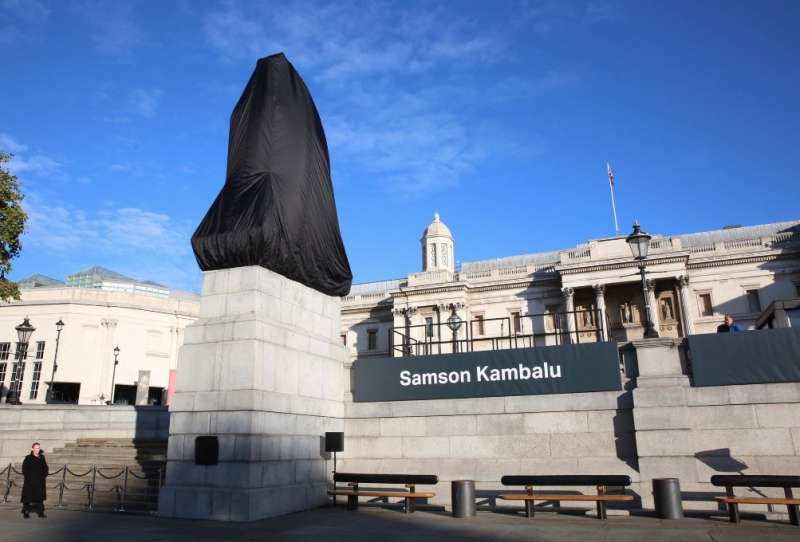 la statua di john chilembwe a trafalgar square 4