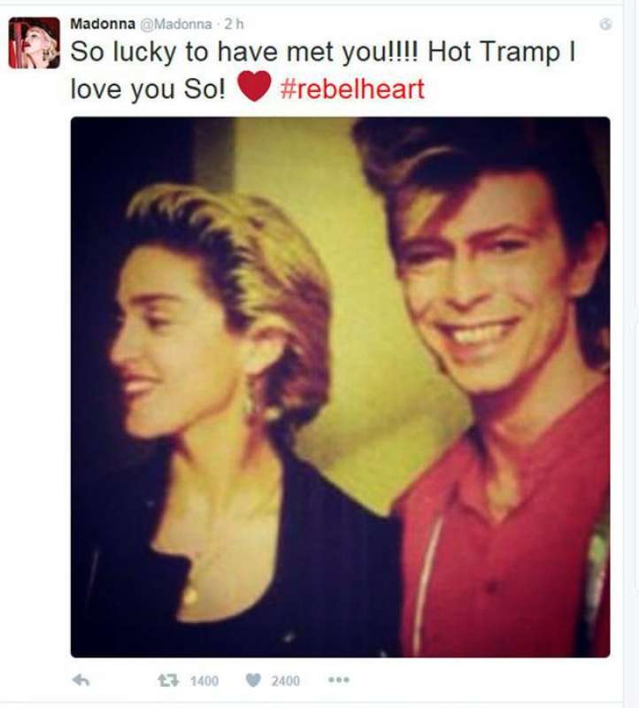 madonna tw morte david bowie