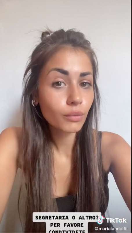 maria landolfi su tiktok