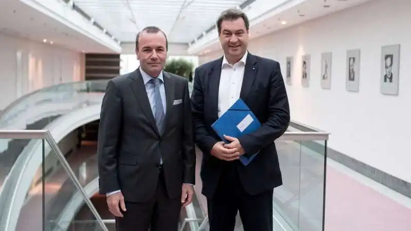 Markus Soder Manfred Weber 