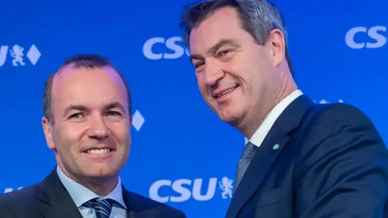 Markus Soder Manfred Weber 