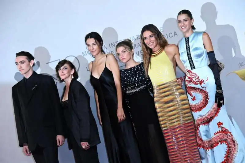 michele bravi, monica nappo, director carolina cavalli, galatea bellugi, margherita maccapani missoni, benedetta porcaroli 