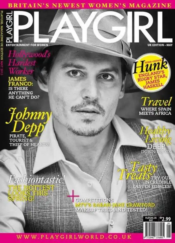 playgirl johnny depp