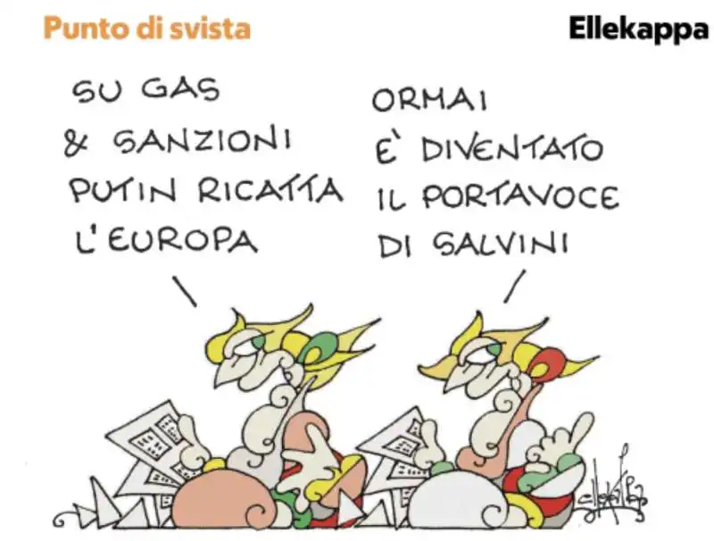 PUTIN E SALVINI BY ELLEKAPPA