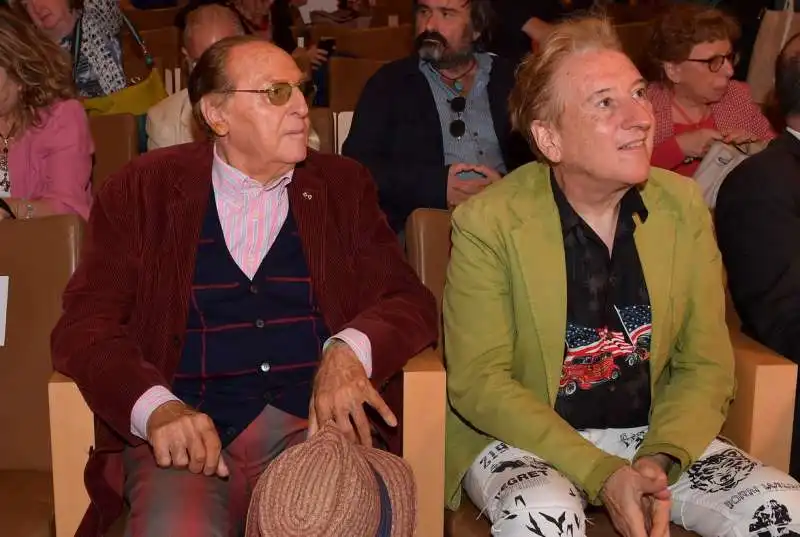 renzo arbore  dario salvatori  foto di bacco