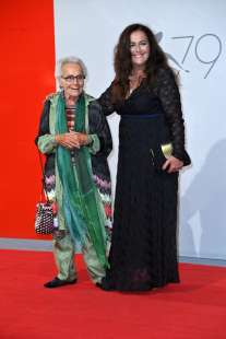 rosita missoni and angela missoni.