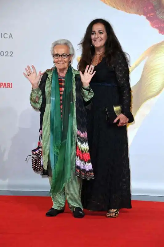 rosita missoni and angela missoni 